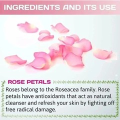 Organic Rose Petals Powder Dried Pure No Fillers A Plus Grade Face Mask
