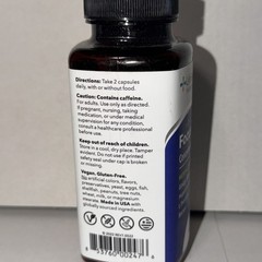 Life Seasons Focus R Concentration Support Herbal Caffeine 60 Caps, Exp 12/26 FS
