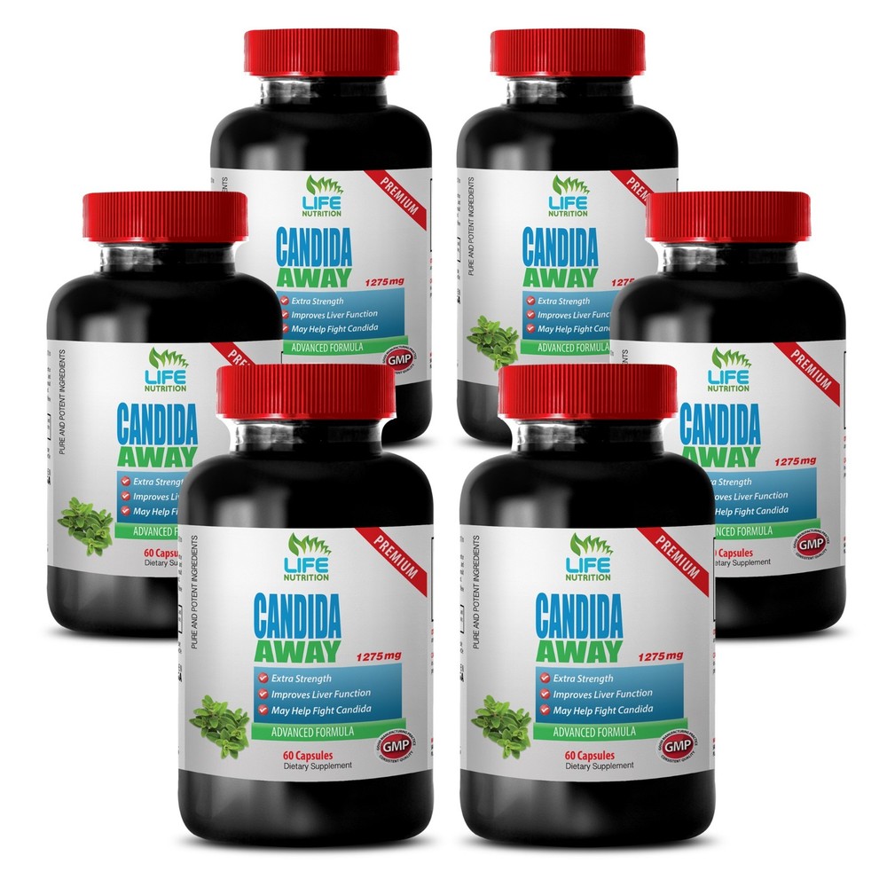 Oregano Extract CANDIDA AWAY 1275mg Nature Vaginal Flora Cleanser Pills 6 B