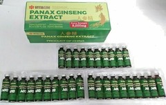 Red PANAX Ginseng Extract 12 years old Roots 8000 Mg Premium 3 Box (90 Bottles)