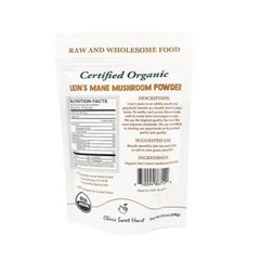 Cherie Sweet Heart New Organic Lion’s Mane Mushroom Powder 3.5oz/100g