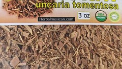 Cat’s claw (Uncaria tomentosa) Peruvian cat’s claw 100% Natural 3oz !!!