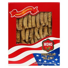 WOHO Cultivated American Ginseng 1334 Half Short Small 4 oz Box