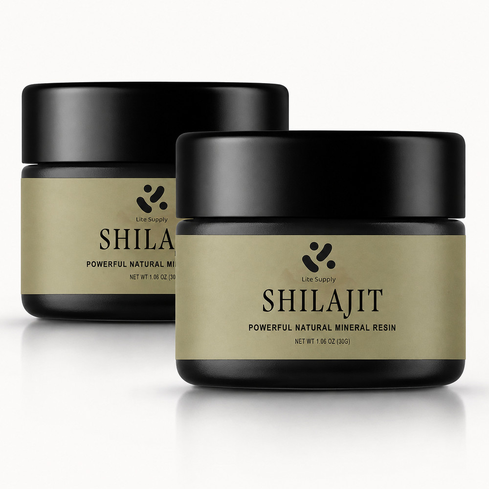 2 Pack Himalayan Shilajit Soft Resin Organic Rich in Fulvic Acid Natural Formula