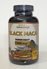 Premium Black Maca/Maca Negra Capsules Natural – 1900 mg Per Serving