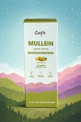 Catfit Mullein Drops Mullein Leaf Extract Liquid Supplement Drops EXP 03/2027