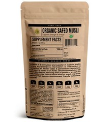 Organic Safed Musli White Musali Powder Chlorophytum Borivilianum Sexual Health