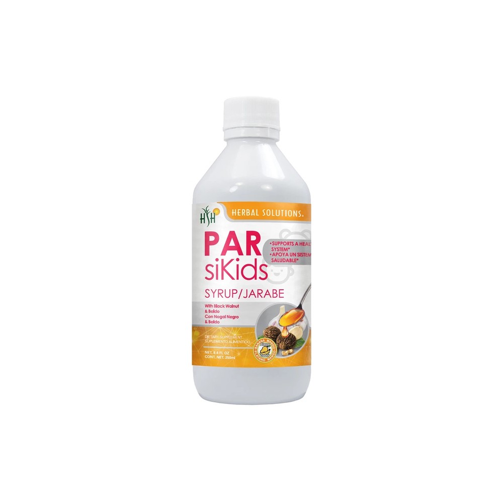 Herbal PAR siKids Syrup Kids Digestive Support Black Walnut & Boldo 8.4 fl oz