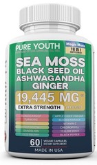 3 x Dynamic Vitality Bundle – Sea Moss Multivitamin & Shilajit Power Combo USA