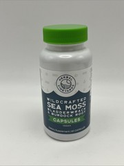 Herbal Vineyards Wildcrafted Sea Moss Bladderwrack & Burdock Root 60 Capsules