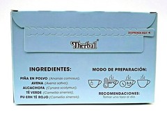 Te de Piña y Alcachofa Tea Therbal Artichoke Pineapple Diet Support 30 bags each