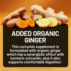 NatureWise, Organic Turmeric Curcumin – 90 Vegan Capsules – Exp 11/2027