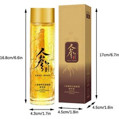 Peptide 120ml Anti-Wrinkle Ginseng Serum Ginseng Essence Water Anti-Ageing US