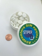 Stipers (Spongy Quartz Crystal Pieces) for Point Stimulation and Pain Relief