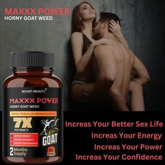 Men Supplement For Rock Hard Perform Blue , Strength, Love Stamina Men Bed Time