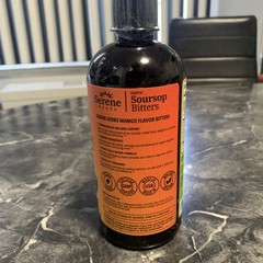 Serene Herbs Soursop Bitters Mango Vegan Liquid Herbal Blend 16 fl oz