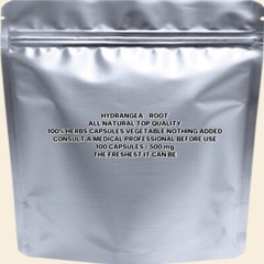 HYDRANGEA ROOT Quality Fresh Ground The Freshest It Can Be 100 V Capsules