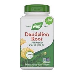 Nature’s Way Dandelion Root – 180 Count (Pack of 1), 180 1)
