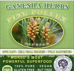 Organic PINE POLLEN 99% Broken Cracked Cell Wall (wild harvested) 200g. 7.2 oz.