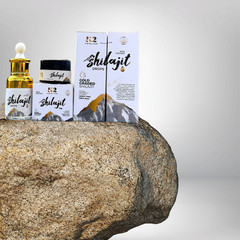 Pure Himalayan k2healing shilajit Resin 20Gm, 30ml drops in one saving package