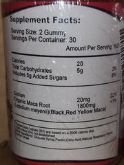 Male Enhancing Libido 60 Gummies – Maca Root 1500MG, Exp. 05/27 2 Pack