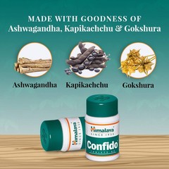Confido Himalaya 60 Tablets USA Seller Free Shipping Pack Of 3
