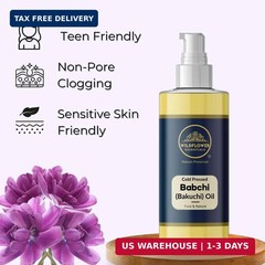 Babchi Oil (Bakuchi) (Psoralea corylifolia) 100% Natural Cold Pressed Carrier Oi