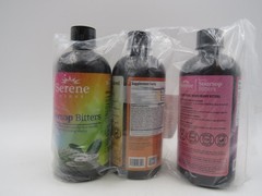 Serene Herbs Soursop Bitters Liquid &Amp Black Seed Bundle 16oz 3pck EXP 04/28