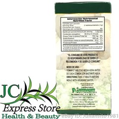AJOLIN FORTE PLUS EXTRA IMPROVED ALLIUM SATIVUM Naturamex 100 Tablets AJO CHINO