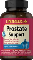 Prostate Supplement | 180 Count | Saw Palmetto, Pumpkin Seed | by Lindberg