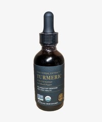 Global Healing Organic Turmeric Curcumin with Black Pepper (10/2026) 2oz