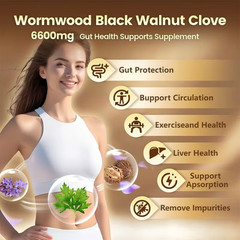 Vivonu Wormwood Black 18-in-1 Cloves Walnut 240 Softgels