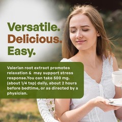 Valerian Root Extract Powder Potent 10:1 Strength 8 oz Sleep Aid Valerian Powder