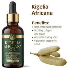 (2 pack) Kigelia Africana Oil Premium Natural & Herbal for Skin & Body Care 30ml