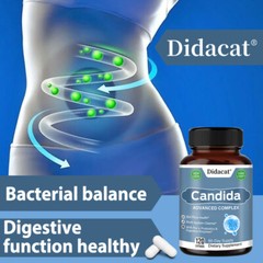 Complex Candida Probiotic Detox Cleanse & Yeast Supplement 30/60/120Capsules