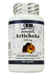 Jerusalem Artichoke 100 Capsules Dietary Supplement 320mg Salem Botanicals