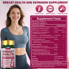 Estrogen Supplement for Women Increase Estrogen, Hormone, Energy 60 Capsules USA