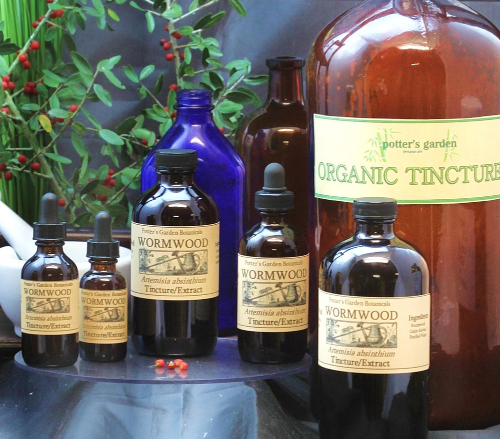 WORMWOOD Tincture antiseptic boost energy immunity ORGANIC FOLK Remedy ~