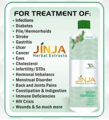Jinja herbal extracts 750ml bottle