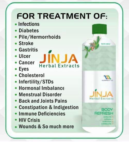Jinja herbal extracts 750ml bottle