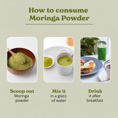 Better Alt Organic Moringa Powder, USDA Certified – Moringa Leaf Powder,Perfe…