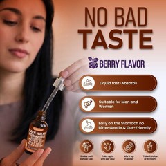 Wormwood Black Walnut Clove Cleanse Liquid Drops with SourSop, Pumpkin Seed, Pau