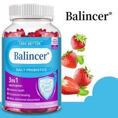 Probiotic Gummies,60pcs Support Gut & Immune Health, Aid Digestion