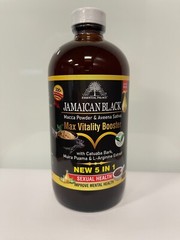 Organic JAMAICAN BLACK MACA POWDER & AVEENA SATIVA MAX VITALITY Booster 16oz