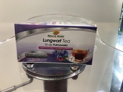 New Lungwort Filtered PulmonariaTea Filtrado Te 25 bags Remedio Pulmonar