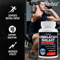 Himalayan Shilajit and Piperine Boost Energy and Performance