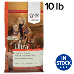 UltraCruz Equine Natural Vitamin E Supplement for Horses 10 lb Pellet (66 Day)