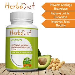 Avocado Soybean Unsaponifiables ASU 35% Phytosterols 240 Capsules Osteaarthritis