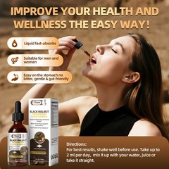 Parasite Cleanse Tincture/Extract Wormwood,Black Walnut Hull, Clove,Best Quality