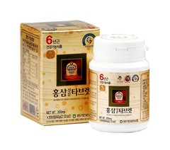 Authentic 6years Korean Red Ginseng (300mg X 200 Tablets – Red Ginseng Extract)